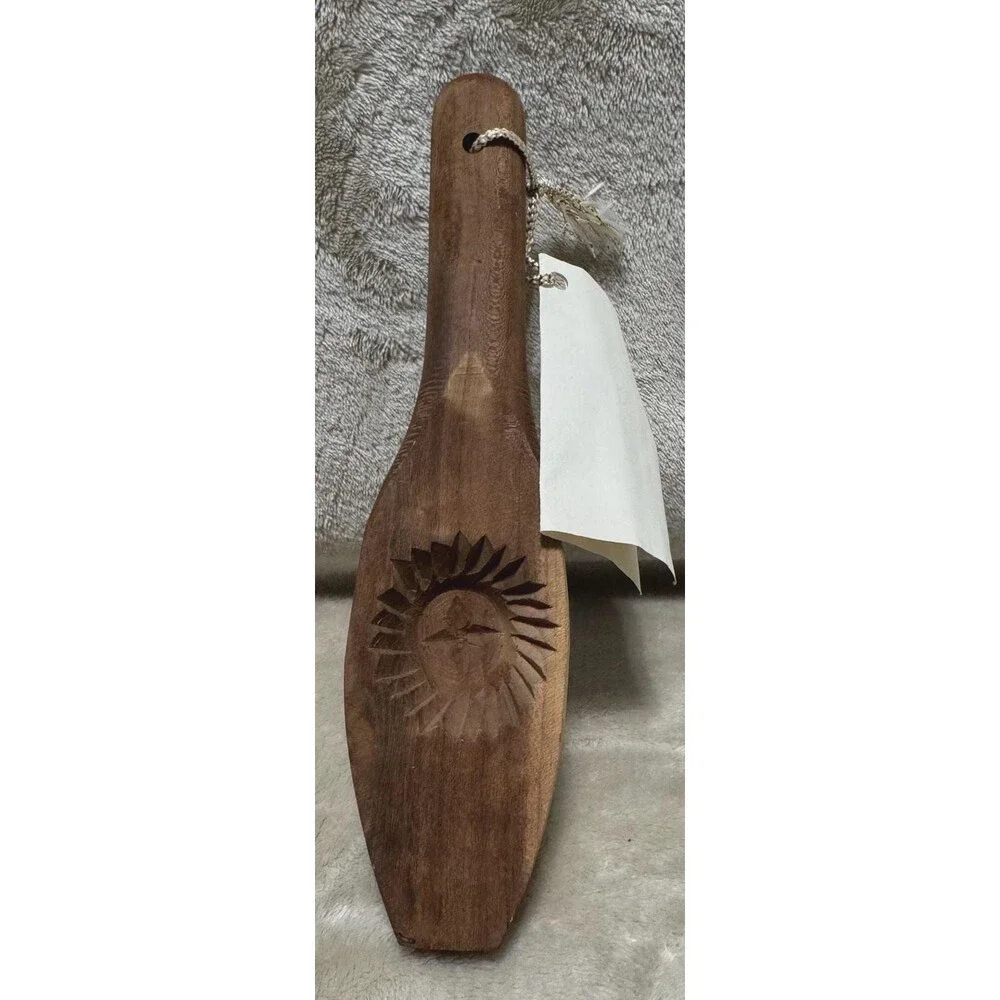 Ma’amoul Cookie Mold Handcrafted from Damascus Made of Apricot Wood Unused